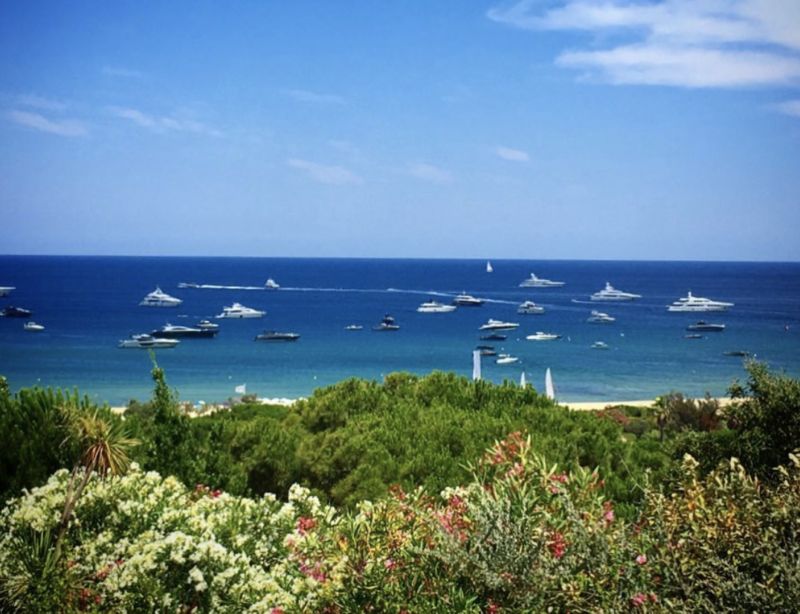 Vue sur la baie de Pampelonne